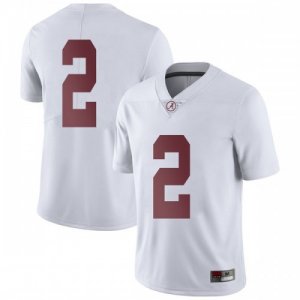 Youth Alabama Crimson Tide #2 Patrick Surtain II White Limited NCAA College Football Jersey 2403DTYS6